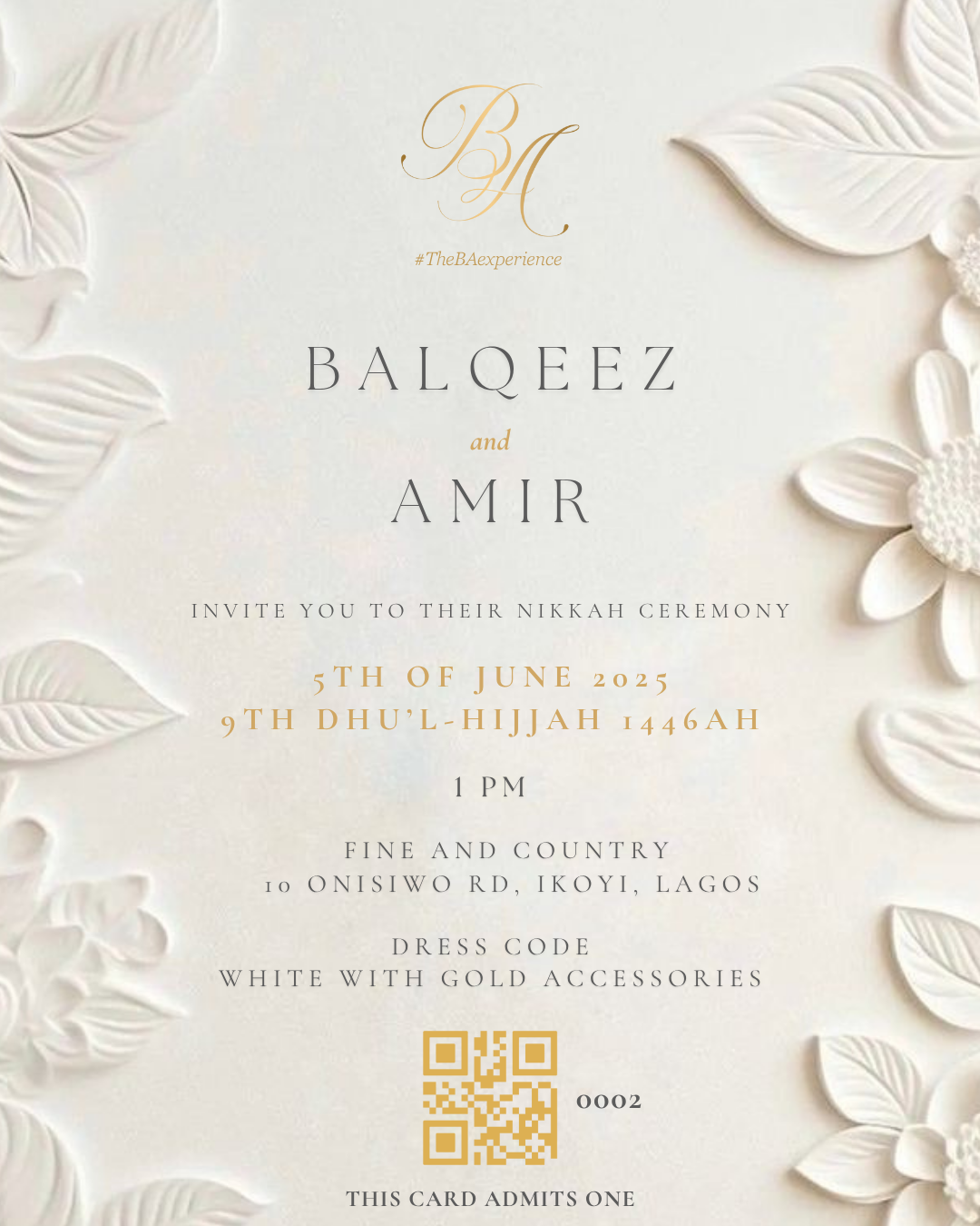 Tessallure Events - Wedding Reception